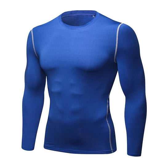 Men's Thermal Long-Sleeve Fitness T-Shirt - Fast Dry