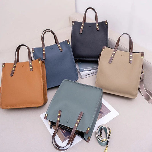2024 Trendy Leather Tote Bags for Women
