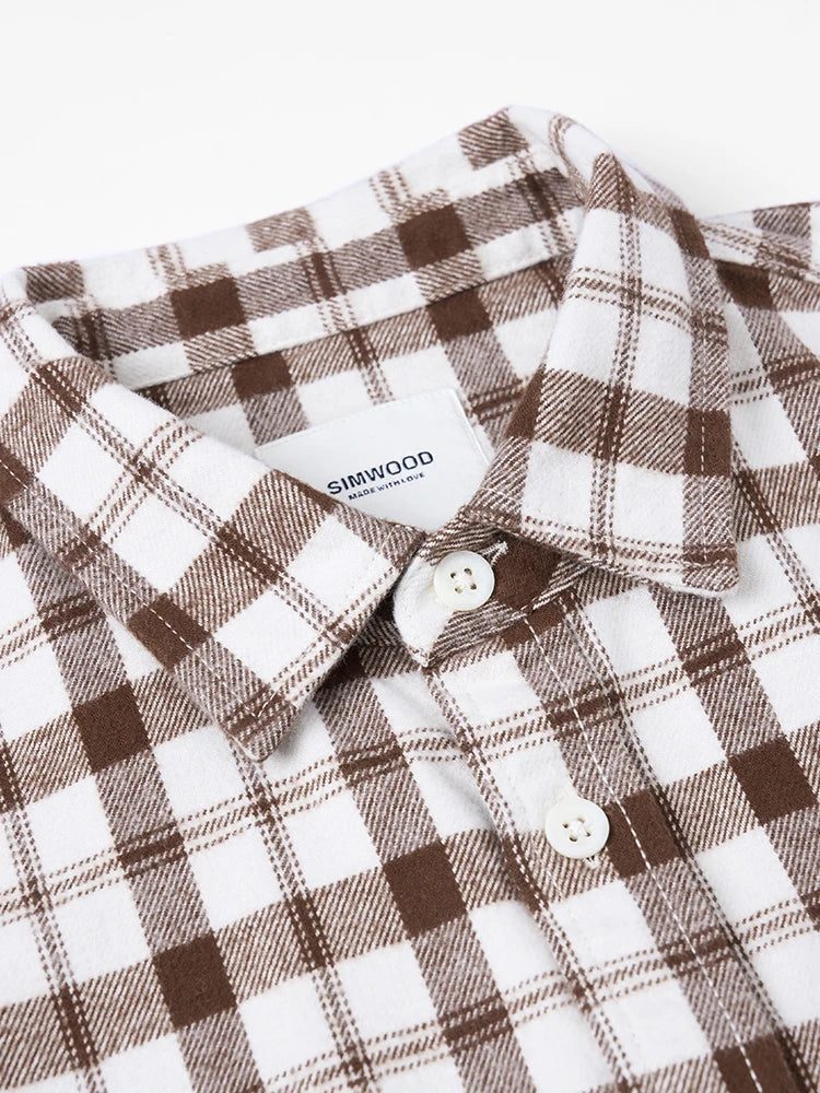 Men's Oversized Flannel Plaid Shirts 2024