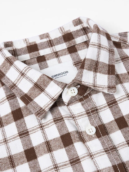 Men's Oversized Flannel Plaid Shirts 2024