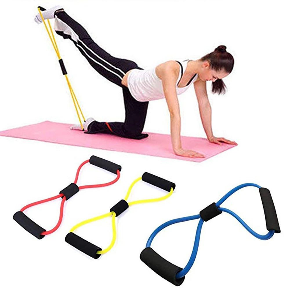 Yoga Resistance Bands for Home Gym Fitness