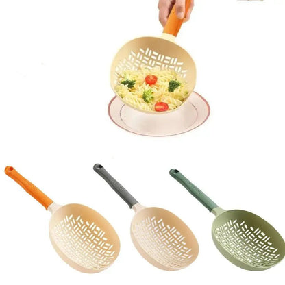 Heat-Resistant Silicone Slotted Spoon for Draining