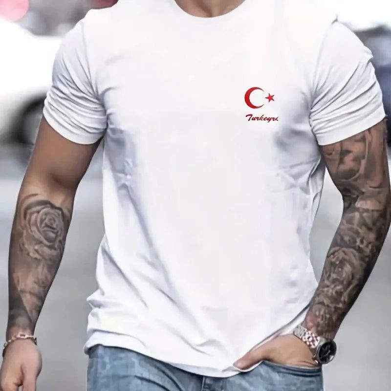 2024 Men's Cotton Short Sleeve T-Shirt