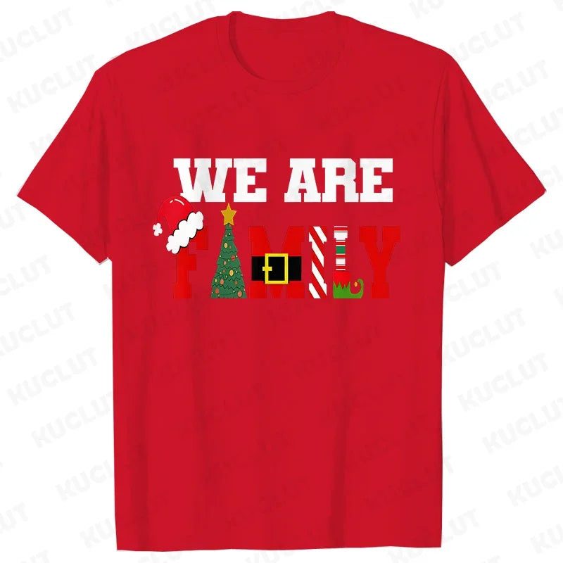 Funny Family Matching Christmas T-Shirt for Everyone