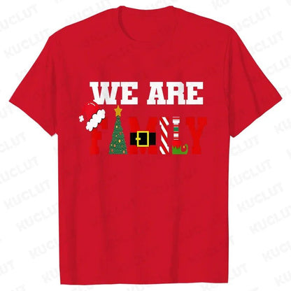 Funny Family Matching Christmas T-Shirt for Everyone