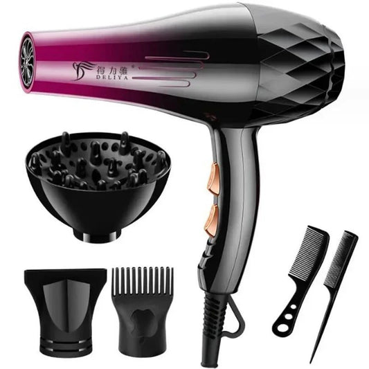 Professional 1200W/2200W Hair Dryer Brush Tool