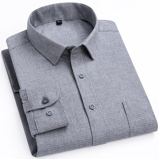 Men's Premium Flannel Long Sleeve Shirt