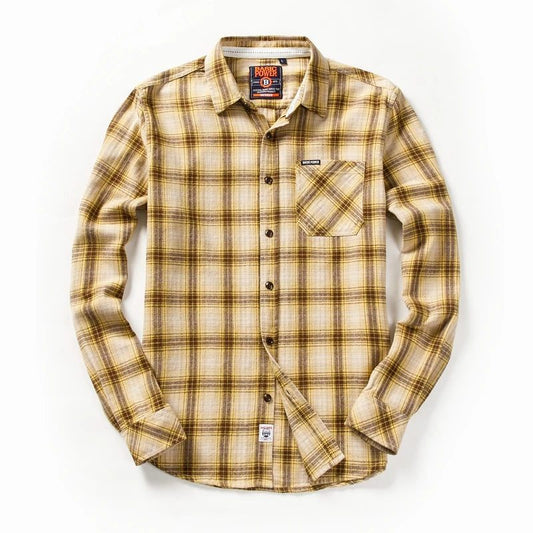 2024 Men's Casual Plaid Flannel Shirt
