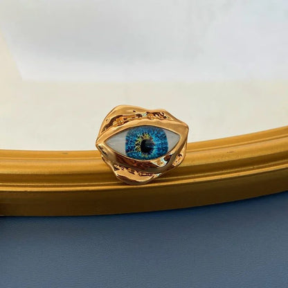 Vintage Eye Open Ring for Unique Style