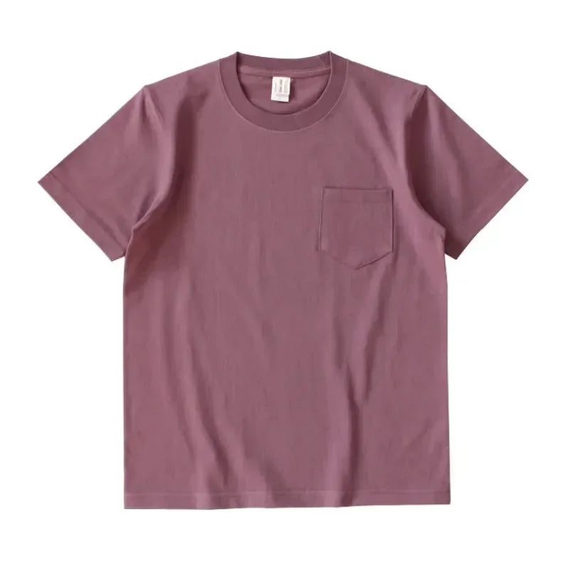 Men's Breathable Pocket T-Shirt - Heavy Cotton
