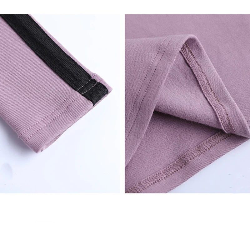 Trendy Long Sleeve Cotton T-Shirts for Women