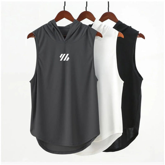Breathable Men's Mesh Tank Top for Fitness
