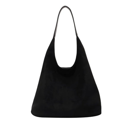 Vintage Suede Tote Bag for Women
