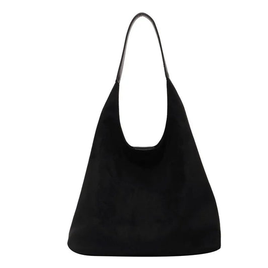 Vintage Suede Tote Bag for Women