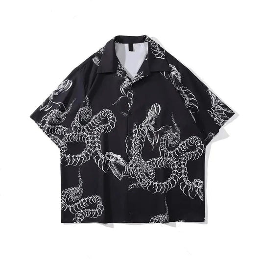 3D Printed Hawaiian Shirts for Men Women