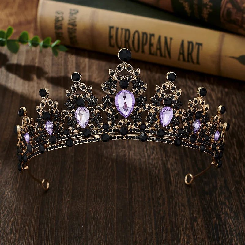Elegant Rhinestone Tiara for Bridal Hair