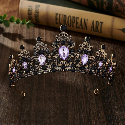 Elegant Rhinestone Tiara for Bridal Hair