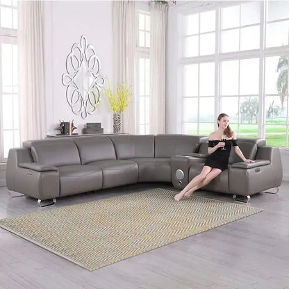 LED Recliner Sofa Set for Living Room