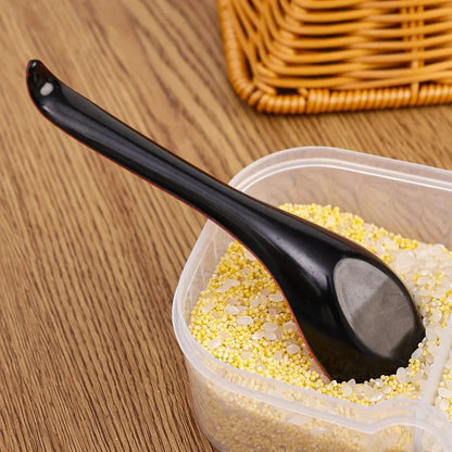 Elegant Porcelain Soup Spoons Set for Kitchen