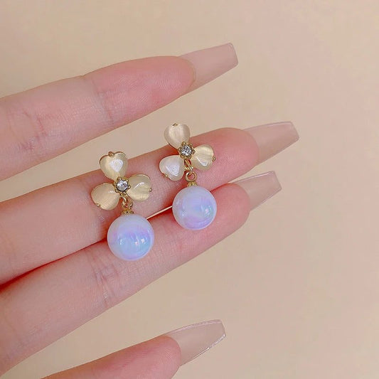 Luxury Pearl Bead Earrings for Women