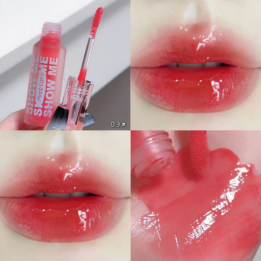 Moisturizing White Lipstick Gloss for Girly Look