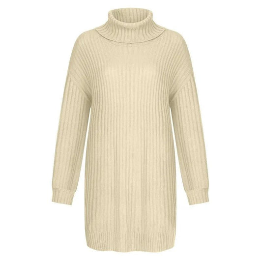 Trendy Women’s Mid-Length Sweater Dress