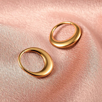 316L Stainless Steel Helix Hoop Earrings