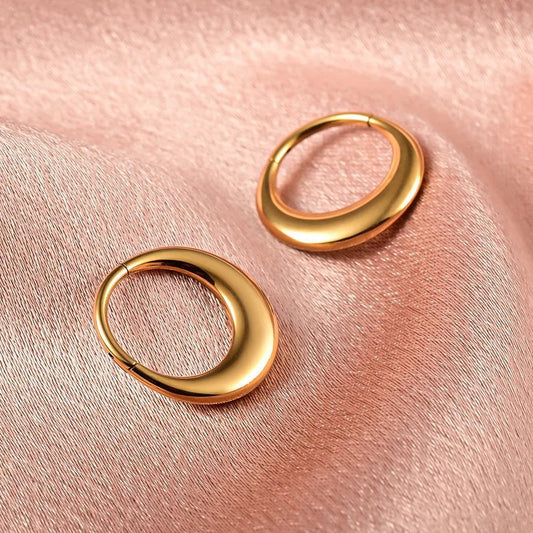 316L Stainless Steel Helix Hoop Earrings