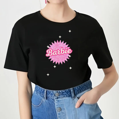 Casual Short-Sleeved Women's T-Shirt for 2024