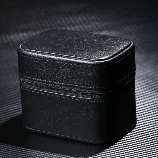 Luxury Leather Watch Travel Case Organizer