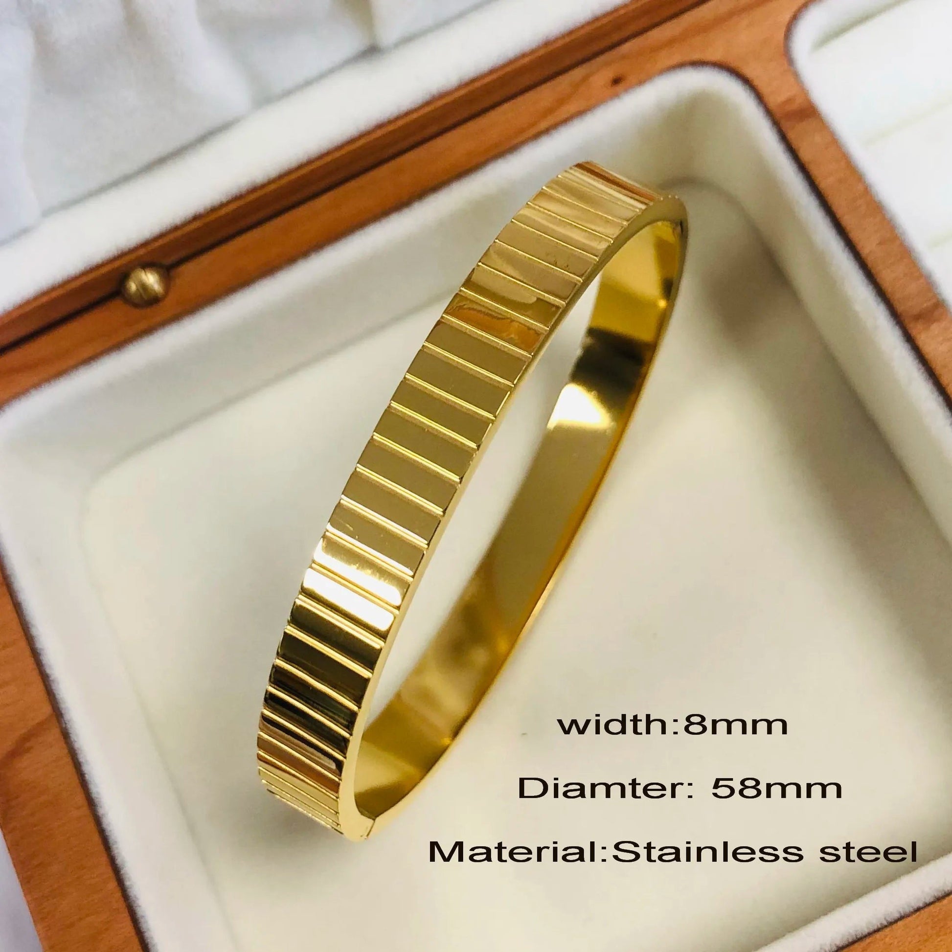 Waterproof Zircon Inlaid Bracelets for Elegance