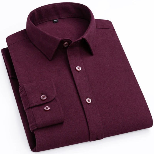 Men's Premium Flannel Long Sleeve Shirt