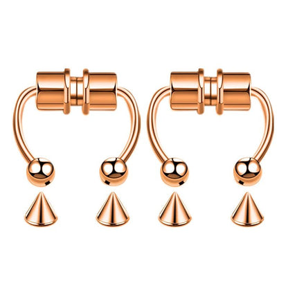 Stainless Steel Fake Septum Nose Ring