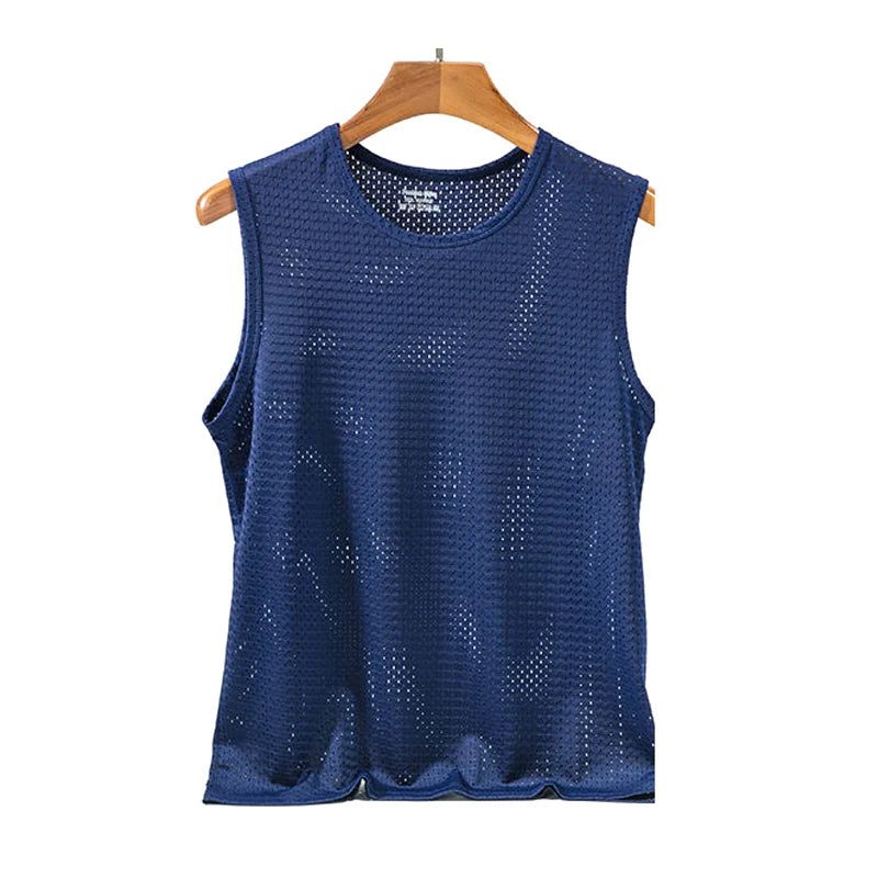 Men's Quick-Drying Ice Silk Mesh Tank Top