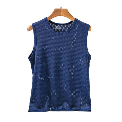 Men's Quick-Drying Ice Silk Mesh Tank Top