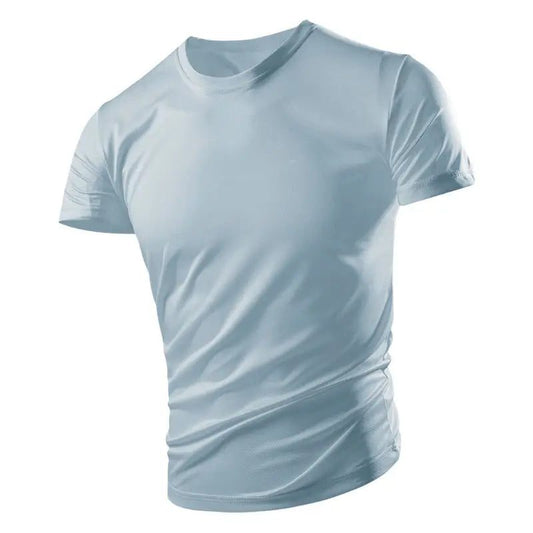 Lightweight Men's Quick-Drying Ice Silk T-Shirt