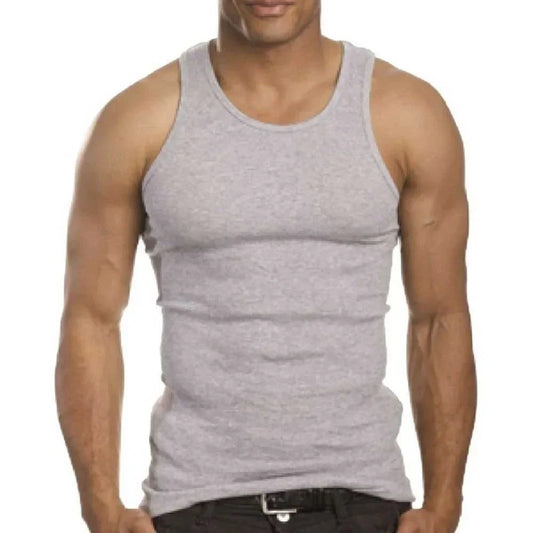 Men's Cotton Workout Tank Tops for Fitness