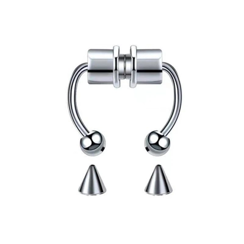 Stainless Steel Fake Septum Nose Ring