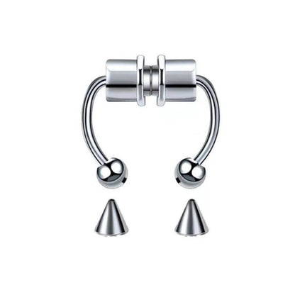 Stainless Steel Fake Septum Nose Ring