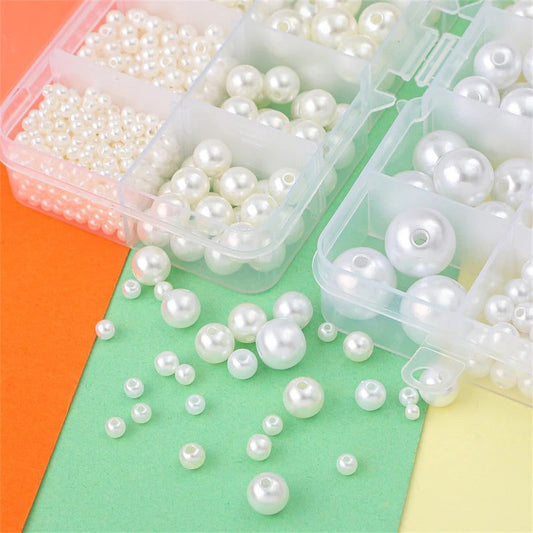 Imitation Pearl Bead Kit for DIY Jewelry