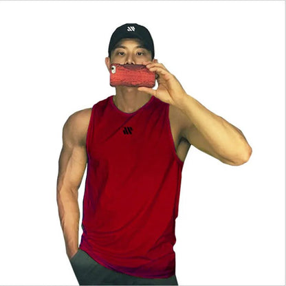 Men's Breathable Mesh Tank Top for Fitness