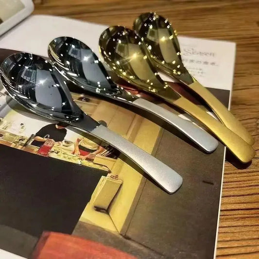 Premium Stainless Steel Chinese Soup Spoons