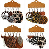 Vintage Western Earrings Set: Leopard Cheetah Cactus