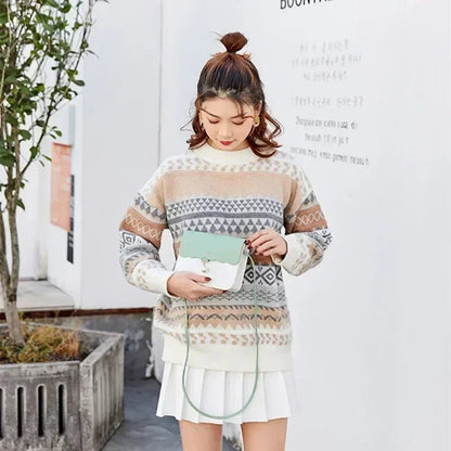 Stylish PU Leather Crossbody Bag for Women