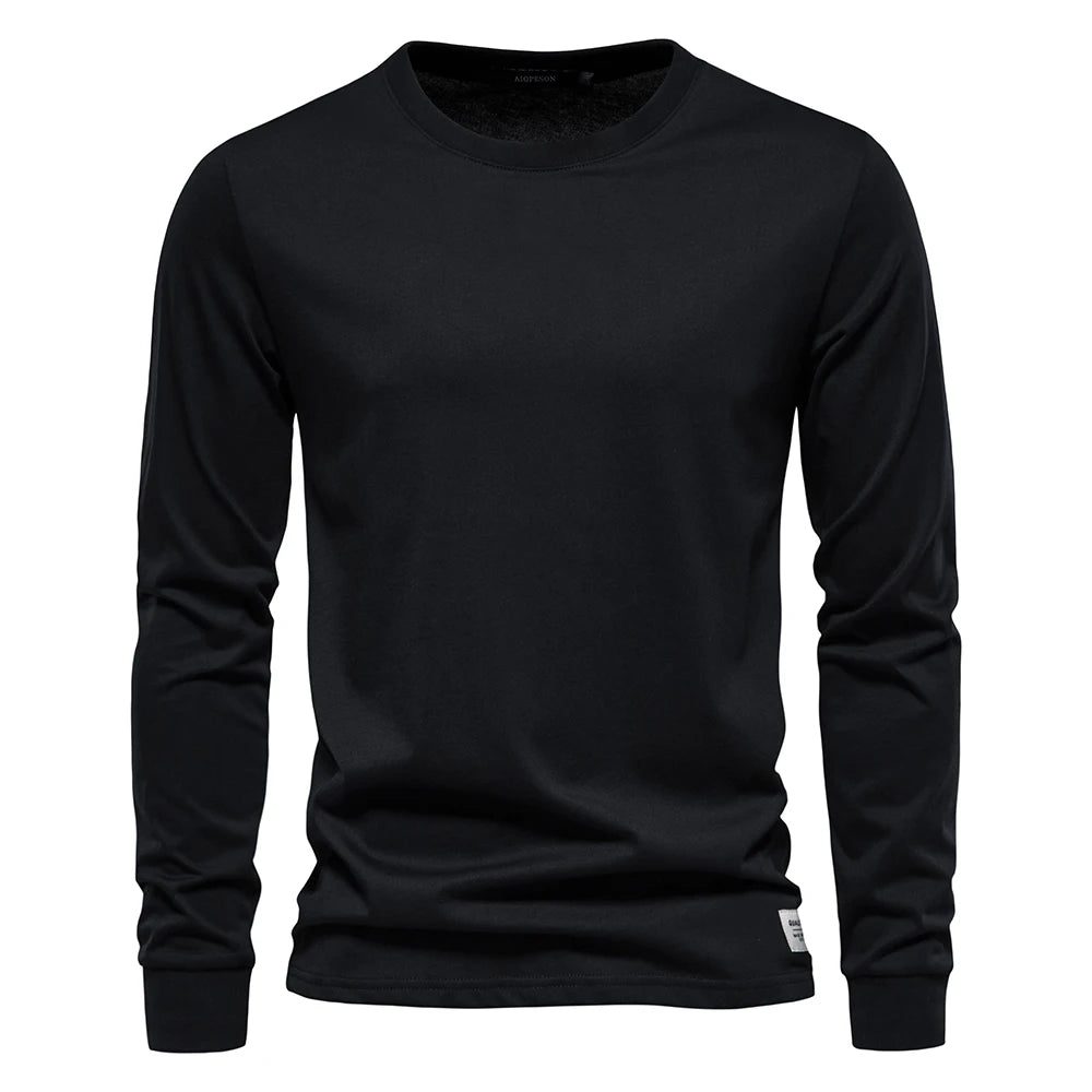 High-Quality Men's Casual Cotton T-Shirt
