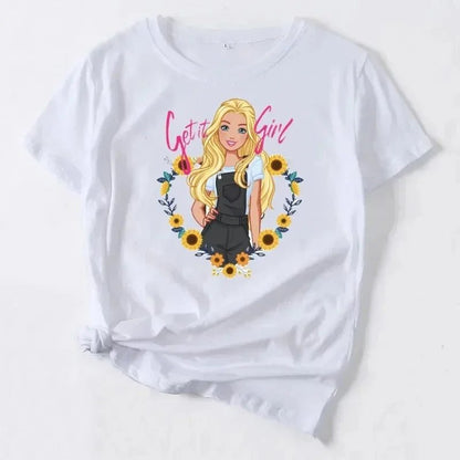 Kawaii Anime Oversized Summer T-Shirt for Women