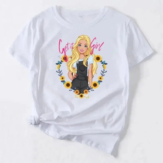 Kawaii Anime Oversized Summer T-Shirt for Women