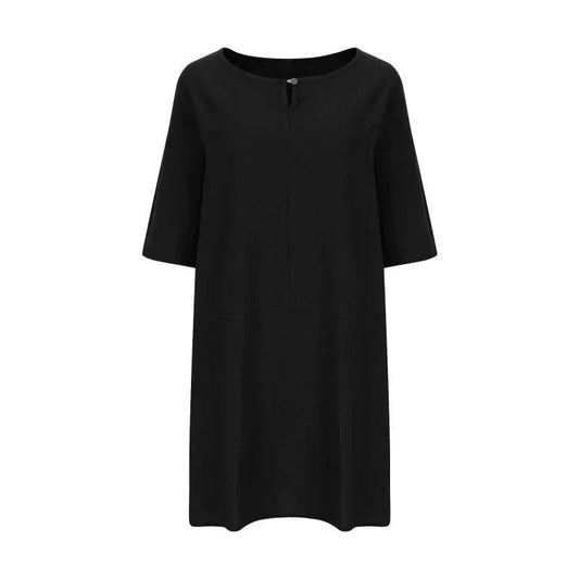 Trendy Cotton Linen Summer Dresses for Women