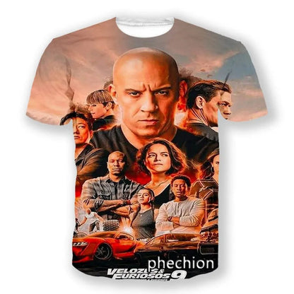 Unisex 3D Print Diesel T-Shirt for Hip Hop