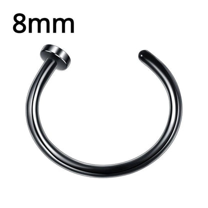 Stainless Steel Fake Septum Nose Ring